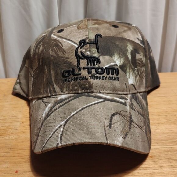 Ol' Tom Technical Turkey Gear Sliderback Hat - New - Picture 1 of 9